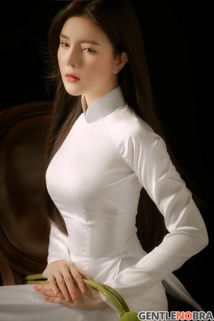 Top những hình ảnh cô gái mặc áo dài trắng